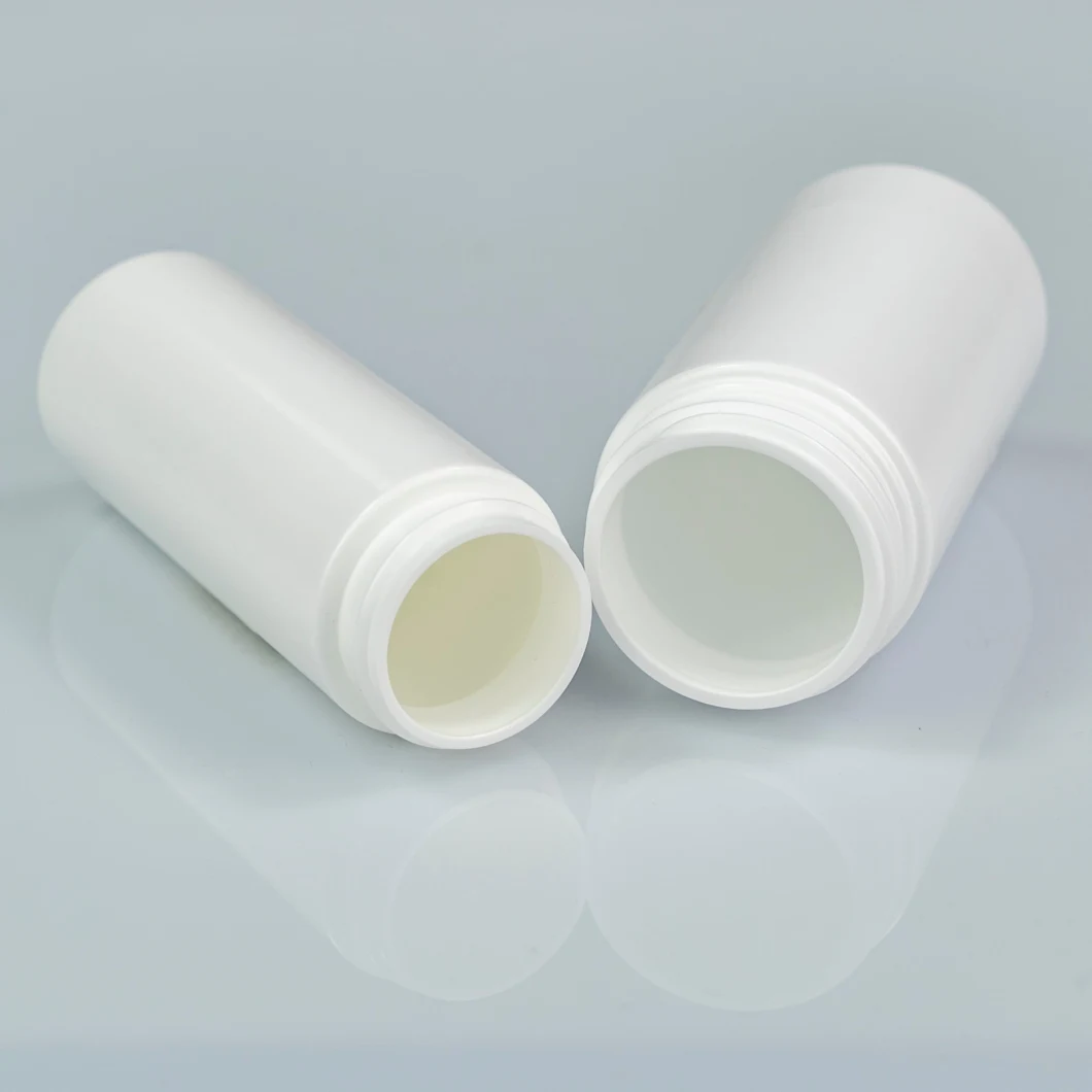 Manufacturer Free Sample 120ml Cylindrical High Density Hot Sale Empty Oxygen Resistance Food Medicine Healthcare Products Matte Skin HDPE plastic Bottle