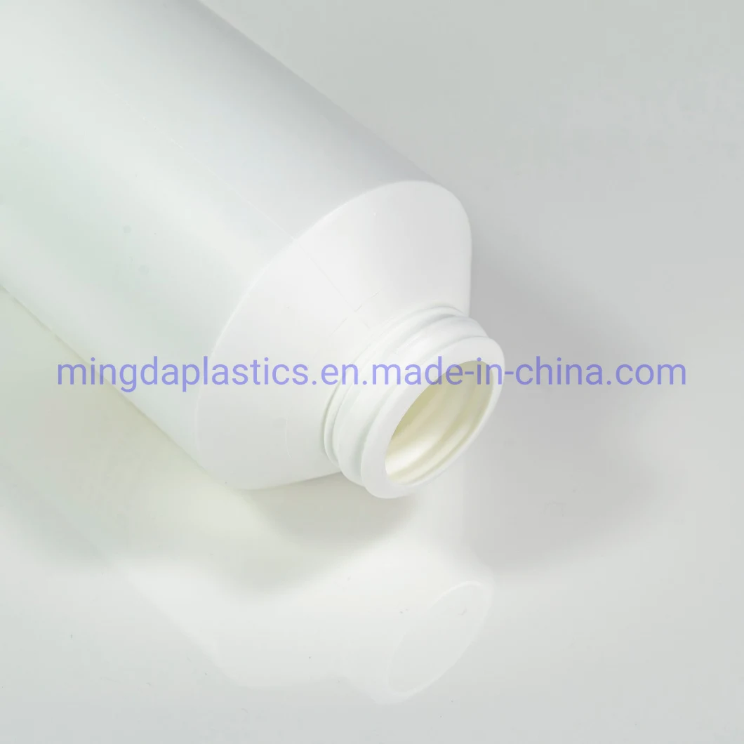 Oxygen Resistance Food Grade HDPE Tamper Evident Sloping Shoulder Empty Plastic Packaging 300ml Bottle