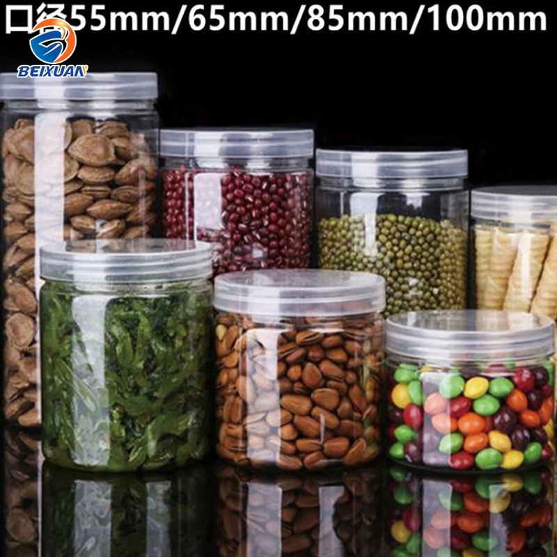 Wholesale Pet Plastic Jar Food Storage Containers