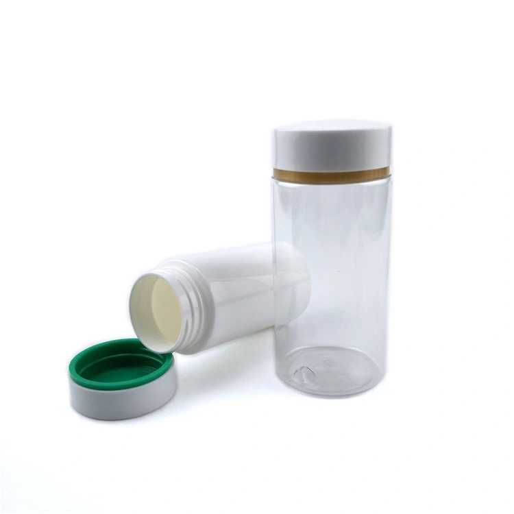 Food Grade Plastic Pet Safecare Medical Tablet Sterile Tubler Cylindrical Level Vials Bottles for Pharmaceutical