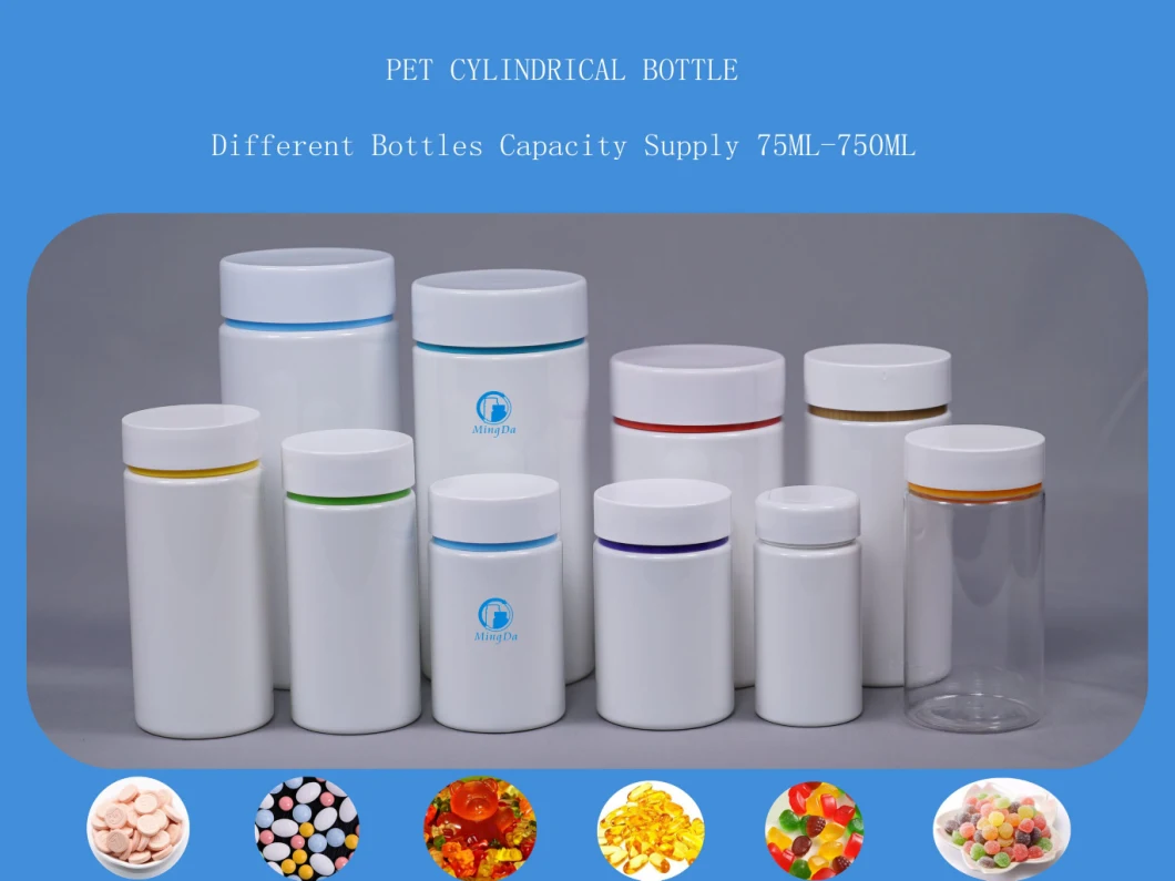 PET 150ml Cylindrical Bottle (MD-520)