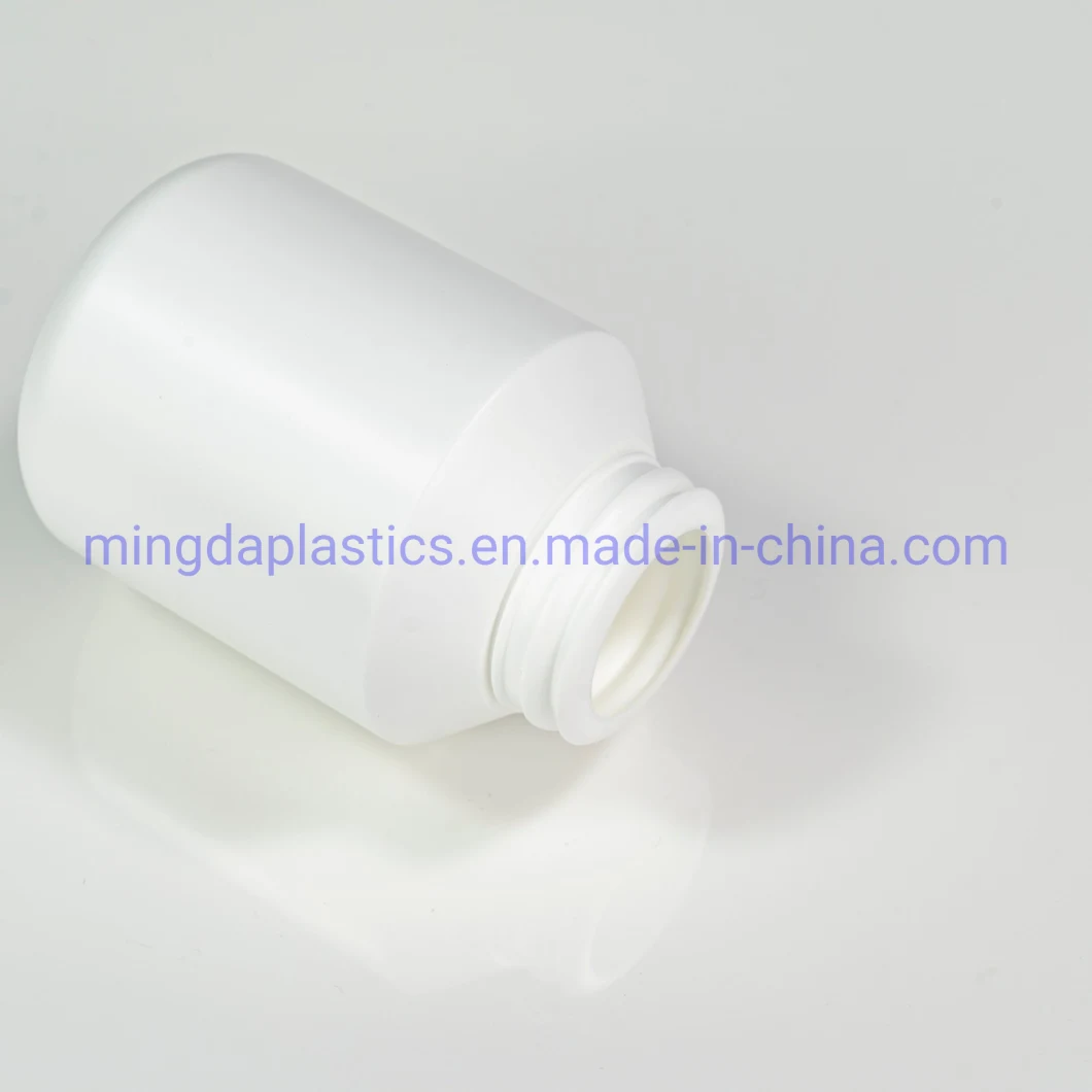 Oxygen Resistance Food Grade 150ml HDPE Tamper Evident Sloping Shoulder Empty Plastic Packaging 150ml Bottle