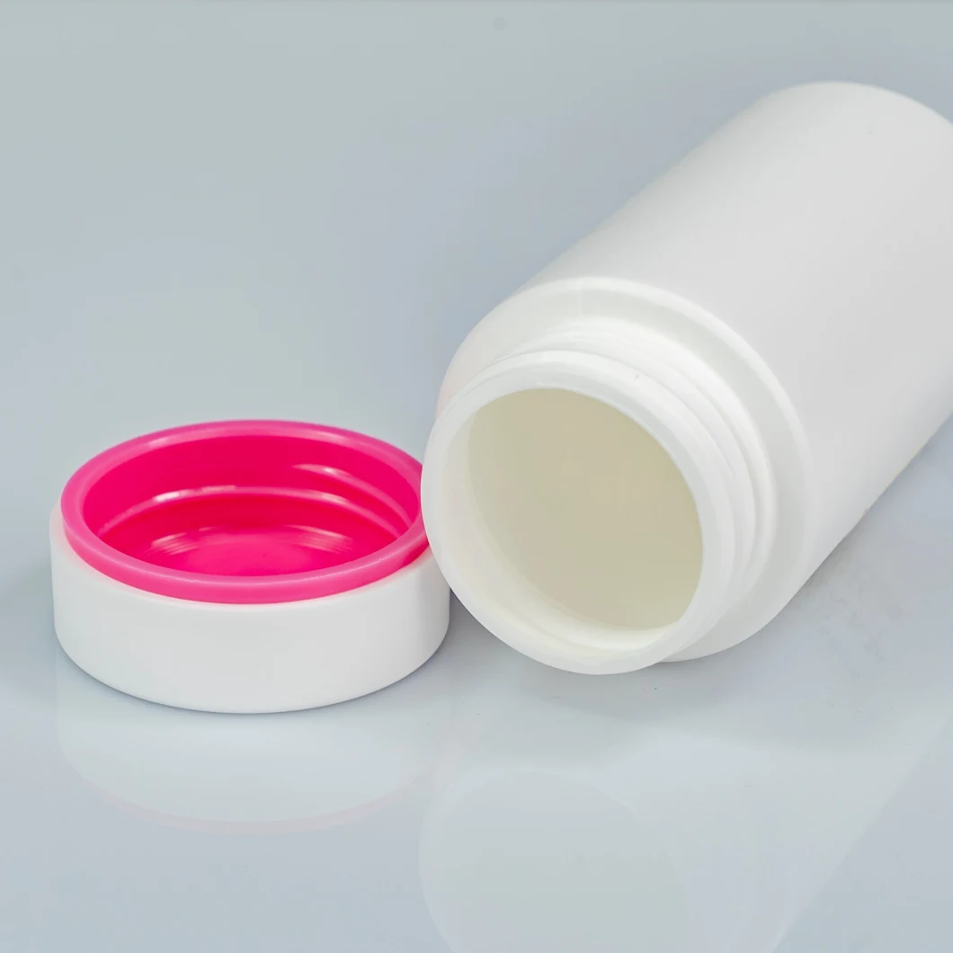 250ml Cylindrical High Density plastic Bottle Pill Tablet Fish Oil Capsule Healthcare Medicine Candy Food Container Matte Skin HDPE Bottle