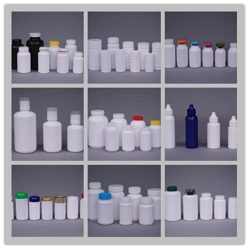 HDPE Plastic Irregular-Shaped Bottle for Medicine/Food/Capsule/Health Care Products Packaging