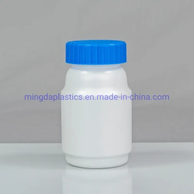 HDPE Medicamento em Forma Irregular/Comprimidos/Cápsulas/Produtos Alimentícios Embalagem Garrafa Esférica De Plástico 200ml